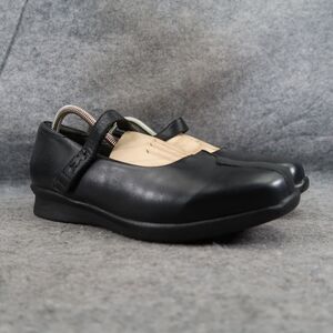 Kumfs Shoes Womens 41 Mary Jane Comfort Classic Leather Black Adjustable Fashion